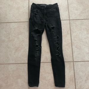 Super stretch high-rise legging jeans